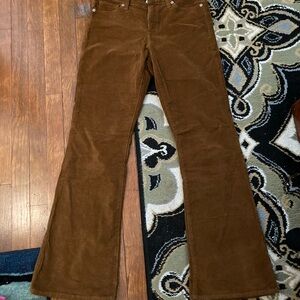 Lucky Brand Tan Corduroy Pants